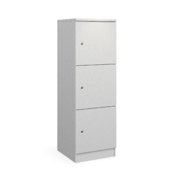 HotLocker Freestanding 3 High Lockers (Key Lock)
