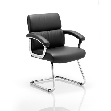 Desire Cantilever Black Chair with Arms