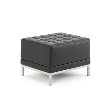 Office Meeting & Boardroom Infinity Modular Cube Chair Black Soft Bonded Leather BR000199