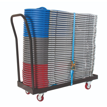 Zlite Flatbed chair trolley - 40 capacity