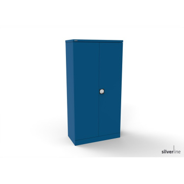 Kontrax 1830(h)mm Double Door Cupboard with Security Bar Including 3 Shelves