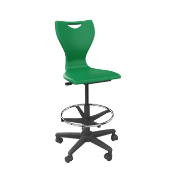 en draughtsman chair, CASTORS