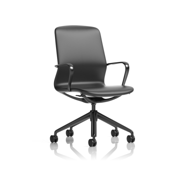 Lucia High Back Black Executive Office Chair