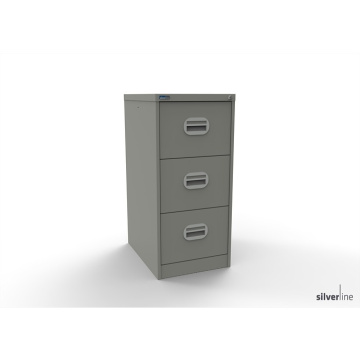 Executive 3 Drawer Foolscap Filing Cabinet with Security Bar