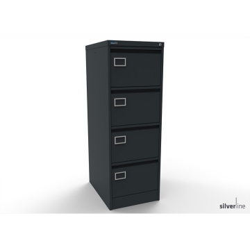 Executive 4 Drawer Foolscap Filing Cabinet with Security Bar