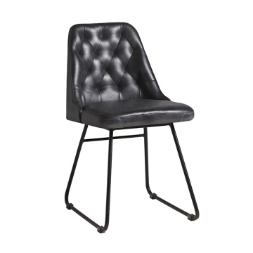 Harland Side Chair in Leather