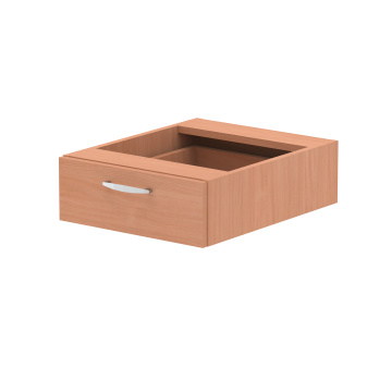 Office Desk Accessories Impulse 1 Drawer Fixed Pedestal Beech I004630