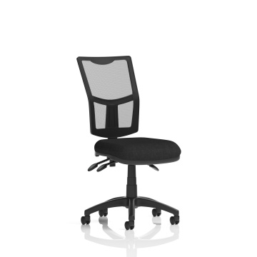 Office Task & Operator Chairs Eclipse Plus III Mesh Back With Black Seat KC0374