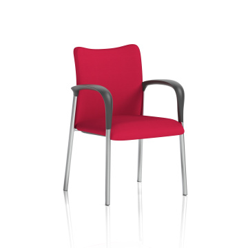 Office Meeting Room Chairs Academy Back And Seat With Arms Bergamot Cherry KCUP0033