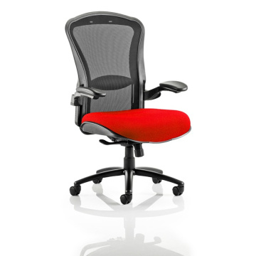 Houston Heavy Duty Task Operator Chair with Black Mesh Back and Bespoke Seat