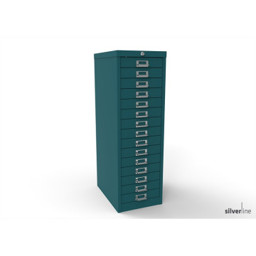 Multidrawer 15 Drawer Locking Cabinet