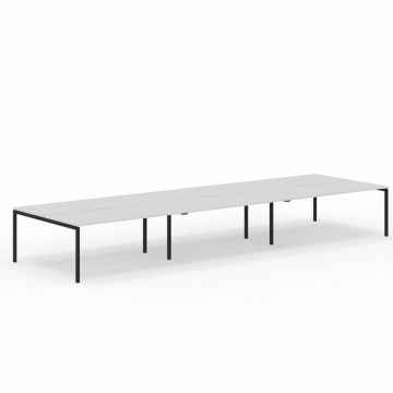 Nova U 6 Person Bench Desk 1640(d)