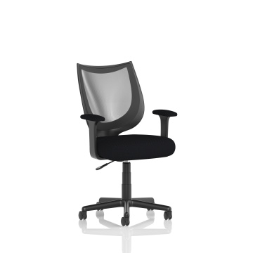 Office Task & Operator Chairs Camden Black Mesh Chair OP000238