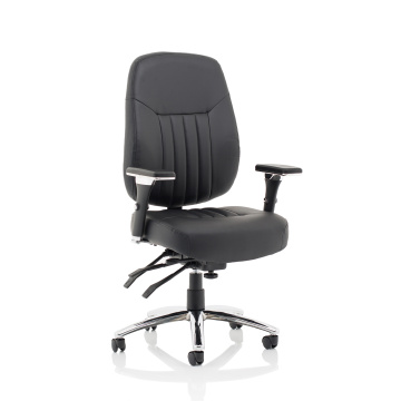 Office Task & Operator Chairs Barcelona Deluxe Black Leather Operator Chair OP000241