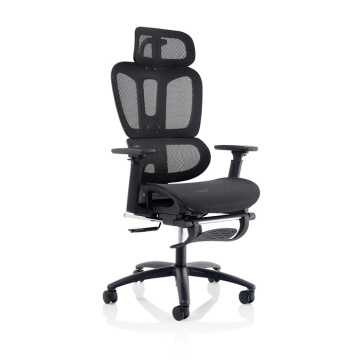 Horizon Executive Mesh Chair With Height Adjustable Arms & Footrest