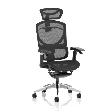 Office Task & Operator Chairs Ergo Click Plus Black Mesh with Headrest PO000063
