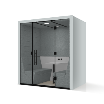 Portals Huddle 4-Person Meeting Pod