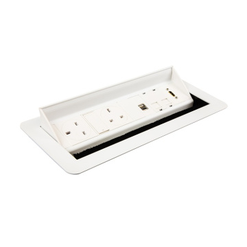 Wave In Desk Horizontal Flip Top Power Module
