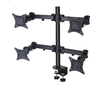 Quad Monitor Arm in Black