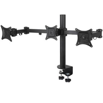 Triple Monitor Arm in Black