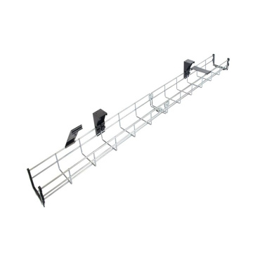 Under Desk Galvanized Steel Mesh Cable Tray