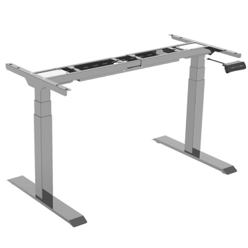 Electric Height Adjustable Desk Frame Dual Motor with Normal Columns