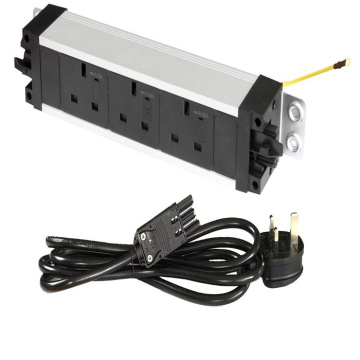 Commercial Underdesk Power Extension w/2M GST18 Cable