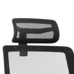 Office Chair Parts and Accessories Ergo Twist/ Click Black Mesh Headrest AC000041