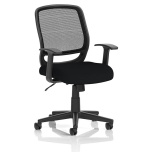Mave Medium Mesh Back Black Task Chair