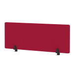 Office Desk Accessories Air Desktop Screen 1200 x 400mm Bergamot Cherry Fabric HA03088