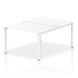 Impulse B2B 2 Person Bench Desk White Frame