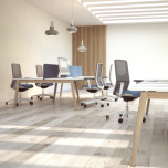 Nova Wood 4 Person Bench Desk 1440(d)