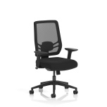 Office Task & Operator Chairs Ergo Twist Black Fabric Seat Mesh Back OP000252