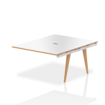 Office Standard Office Desks Oslo 1200mm B2B Bench Ext Kit White Top White Frame OSL0100