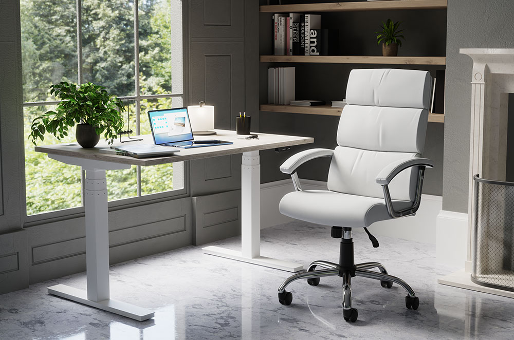 example of sit-stand desk