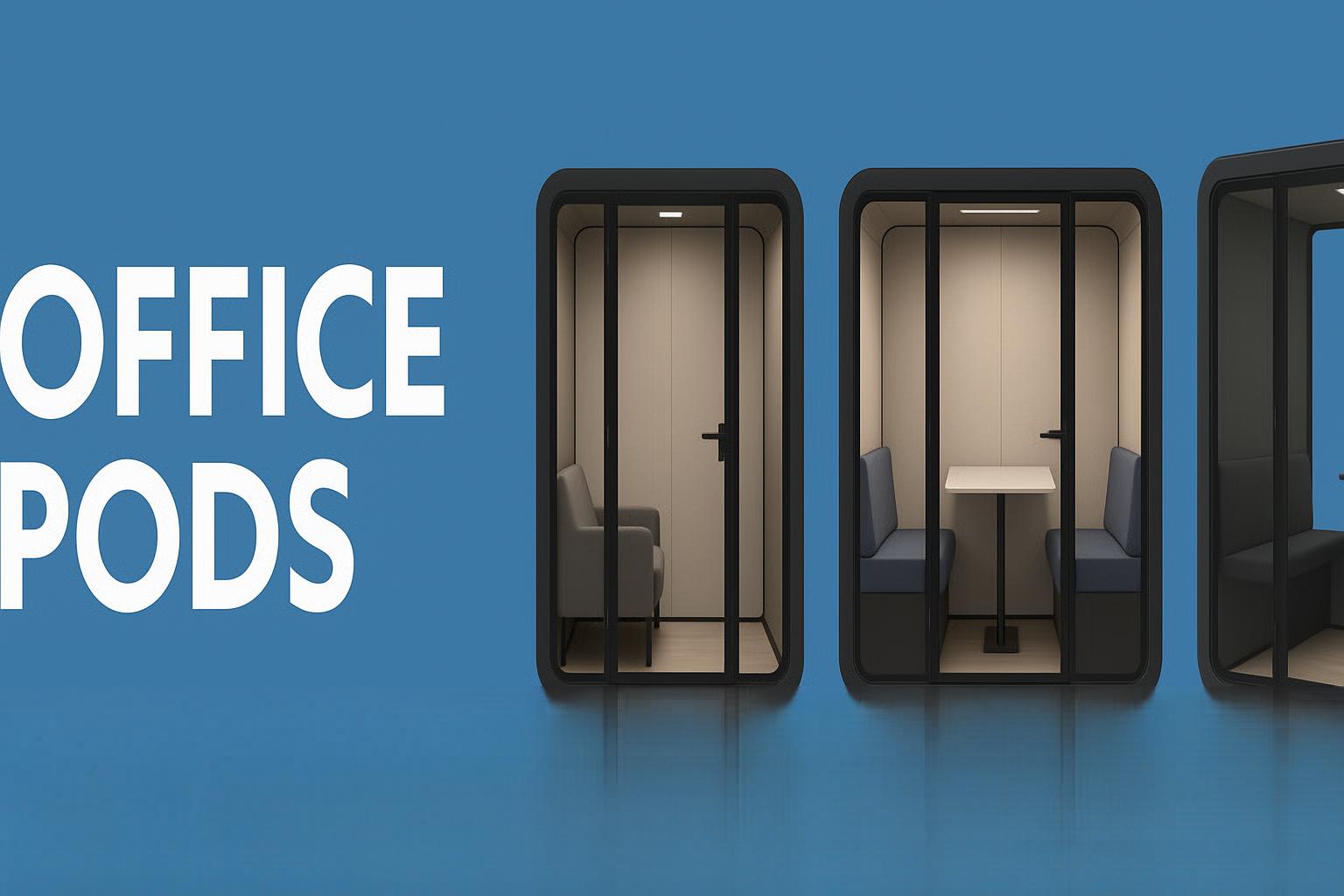 Discover soundproof office pods for meetings, calls, and focused work. Reduce noise instantly with acoustic booths designed for modern UK workplaces. Explore styles, sizes, and get a quote today.