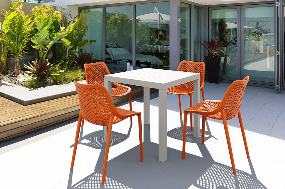 plastic outdoor chair