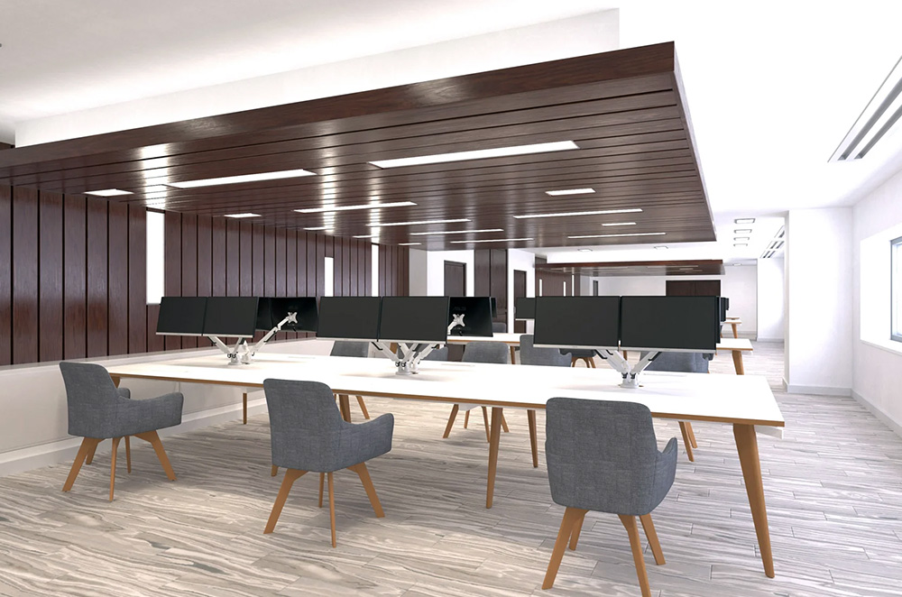 office metal pedestal