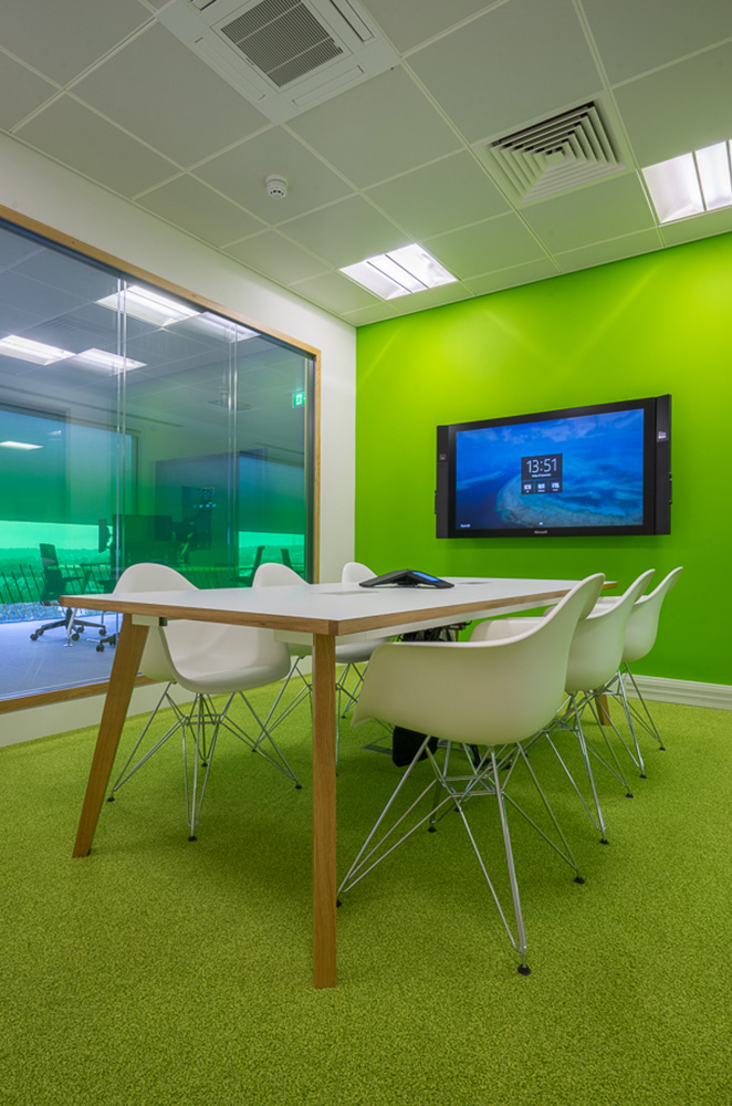 EDF Energy - Umbrella Furniture A&D installation in partnership with Perkins & Wills