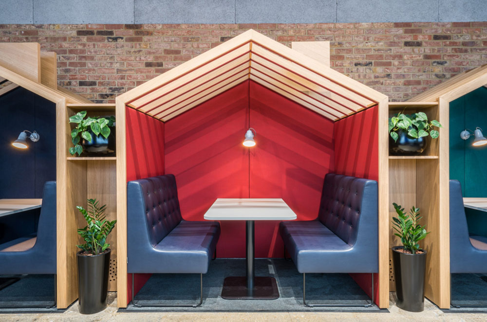 Office canopy booth
