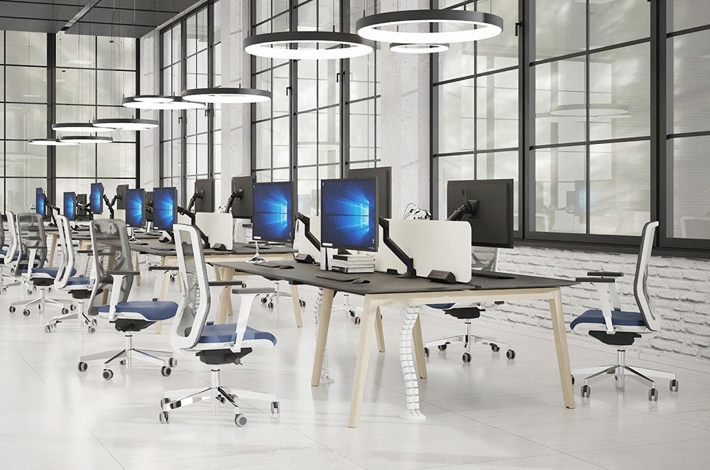 Nova Wood Desk System