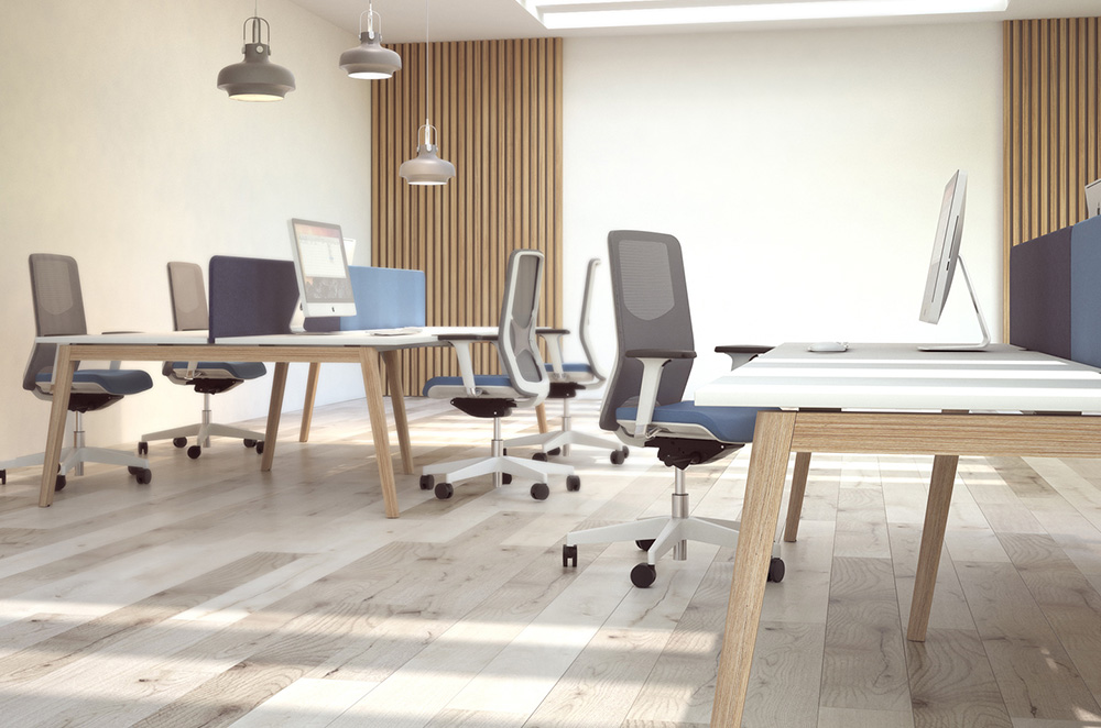 Nova Wood desking system