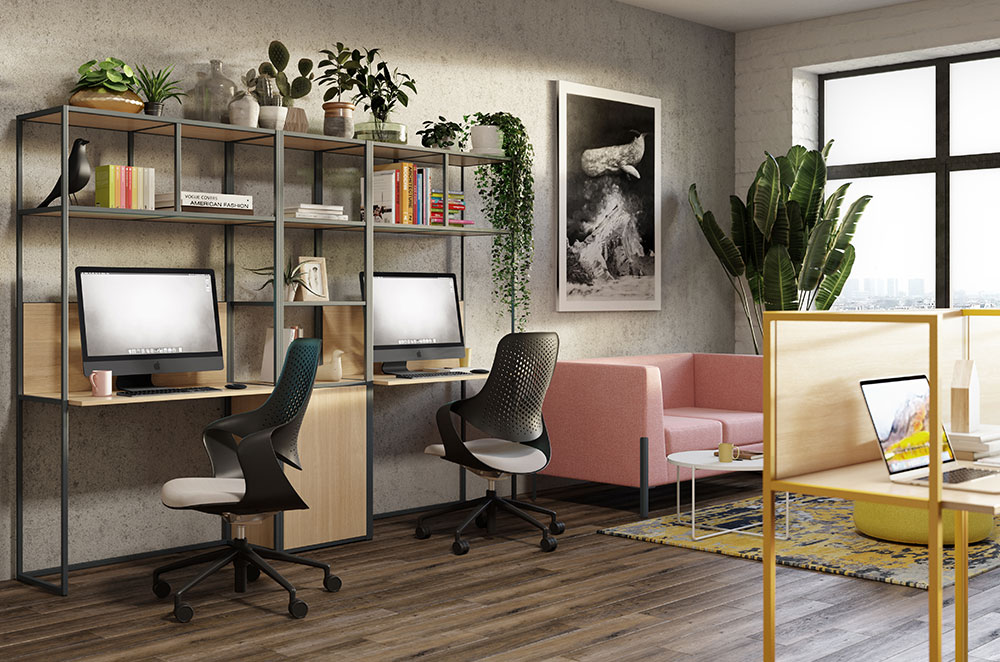 Outline Desk & Storage System