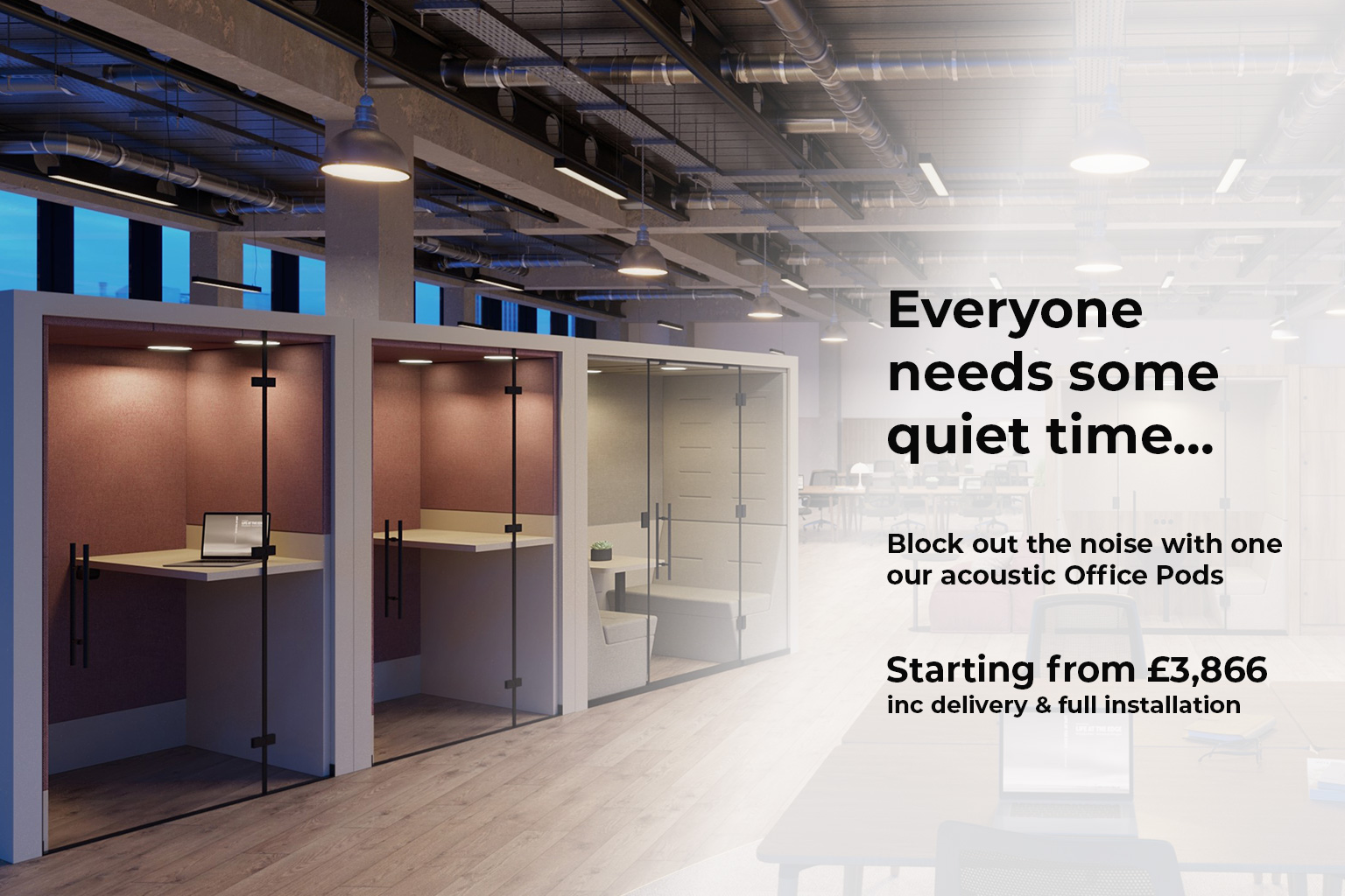office pods and work booths Spacestor office pods and work booths available for UK supply and installation