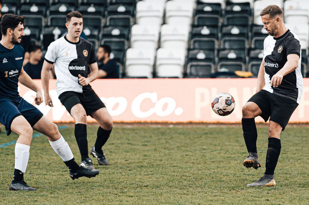 Wagstaff football team skills on display