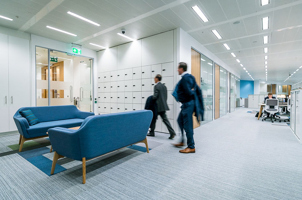 Wagstaff project photo alix partners built in storage system