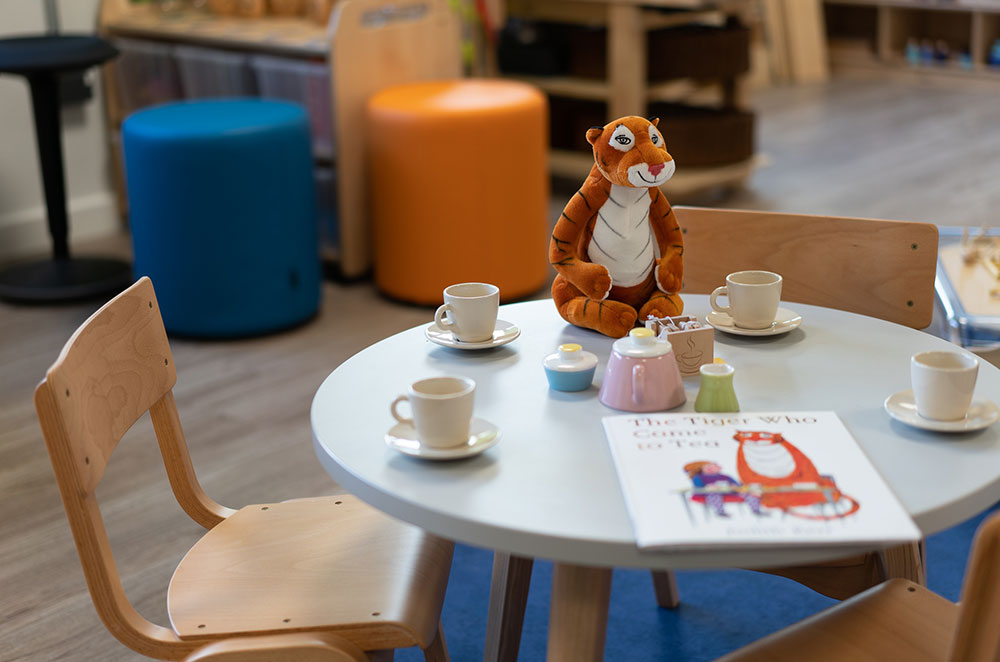 nursery class classroom setting